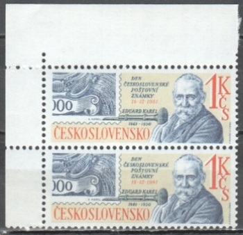 2518 pár - svisle ** - 1981